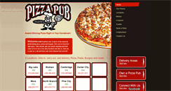 Desktop Screenshot of mypizzapub.com